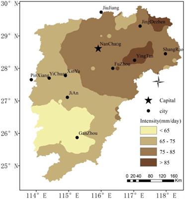 Change in extreme precipitation events: Exposure and vulnerability in the Poyang Lake Basin, China